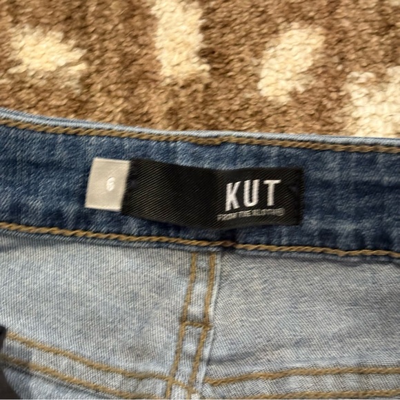 Blue Kut From The Kloth High Rise Capri Skinny Jeans - Picture 5 of 7